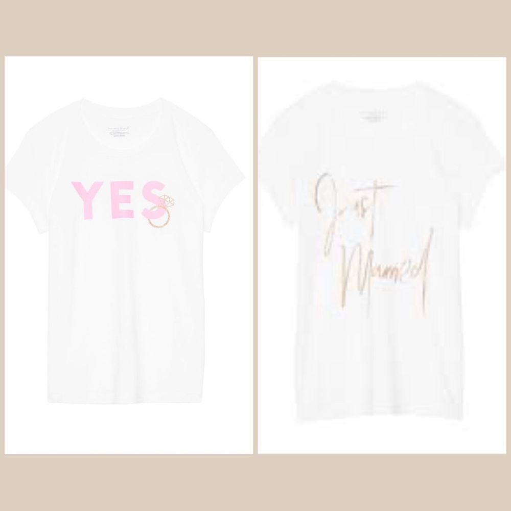 Victoria's Secret Bridal Collection Wedding Graphic Tee Bundle‎